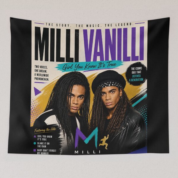 Item preview, Milli Vanilli The Iconic Duo's Legend designed and sold by hablot86.