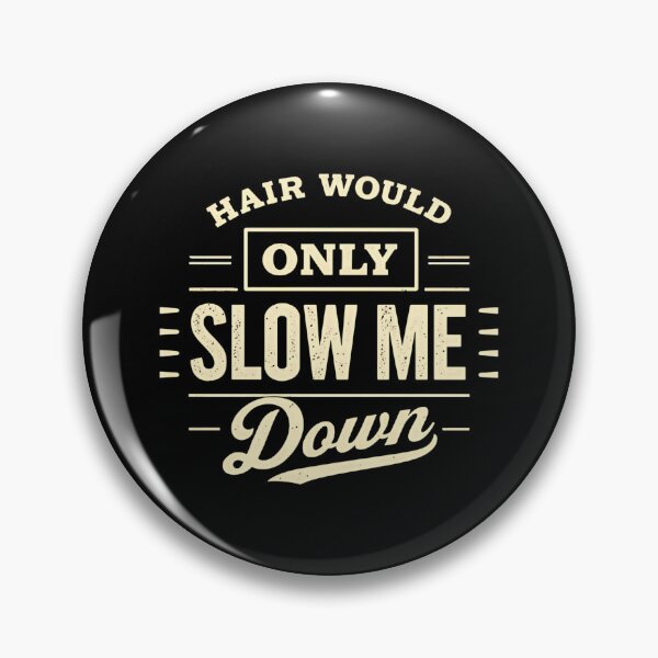 Item preview, Hair Would Only Slow Me Down Runner Athlete Fitness Performance designed and sold by HumansStuck12.