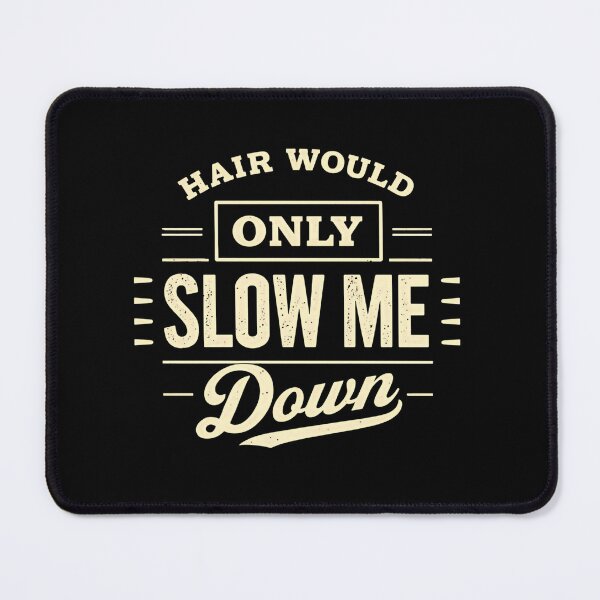 Item preview, Hair Would Only Slow Me Down Runner Athlete Fitness Performance designed and sold by HumansStuck12.