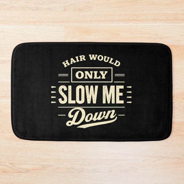 Item preview, Hair Would Only Slow Me Down Runner Athlete Fitness Performance designed and sold by HumansStuck12.