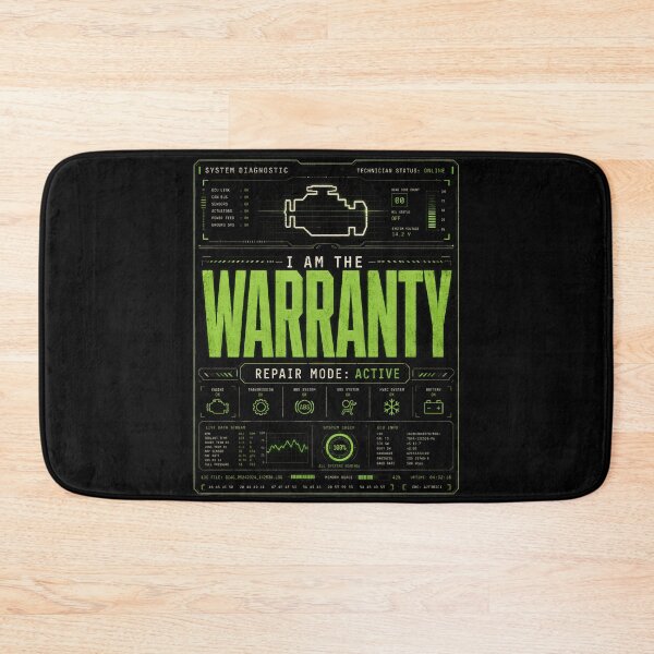 Item preview, I Am The Warranty Shirt Mechanic Dad Humor Shirt Father’s Day Shirt Mechanic Uncle Shirt Dad Joke Shirt Funny Shirt for Men  designed and sold by THREE LITTLE BEANS.