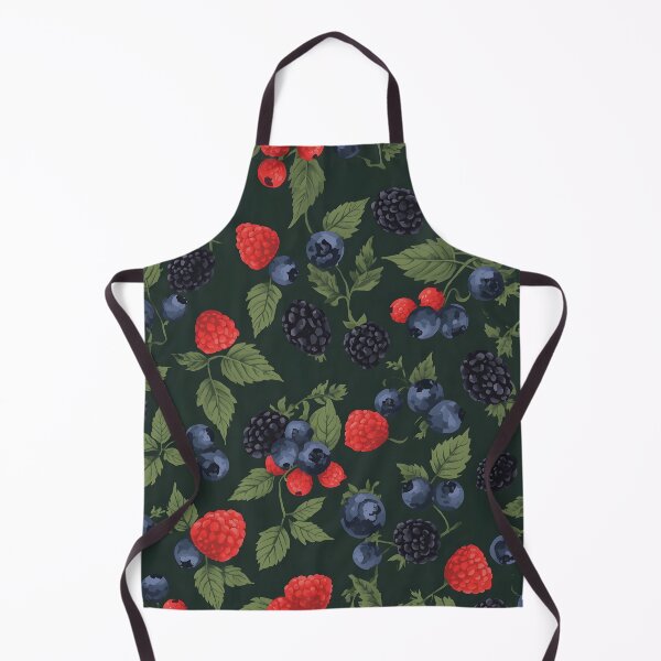 Item preview, Watercolor Blackberry and Raspberry Pattern designed and sold by Luna-Flow.