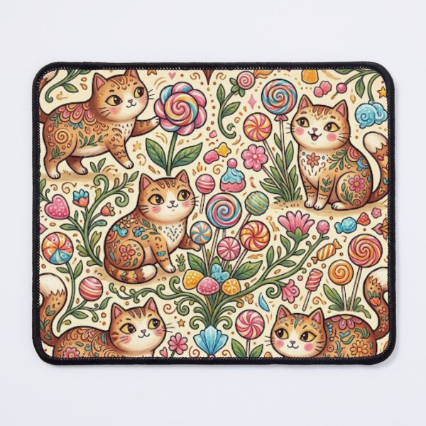 Item preview, Kawaii Candy Cat Wonderland designed and sold by Iampoji.