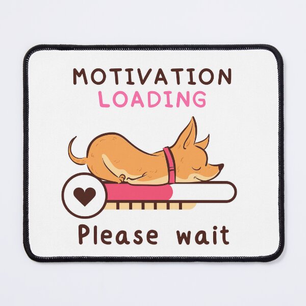 Item preview, Dog loading bar motivation Please wait designed and sold by AlameaDesign.