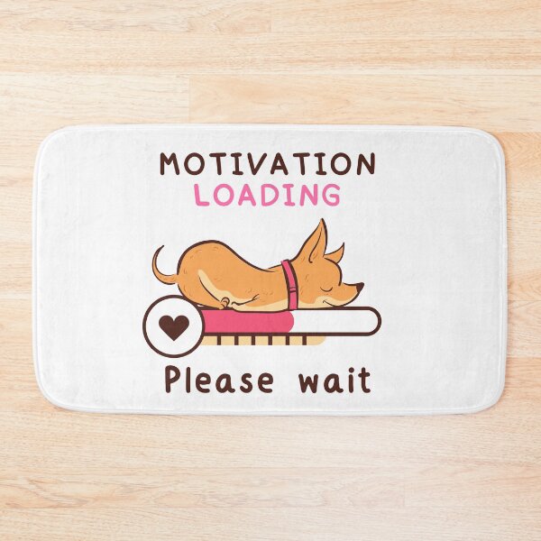 Item preview, Dog loading bar motivation Please wait designed and sold by AlameaDesign.