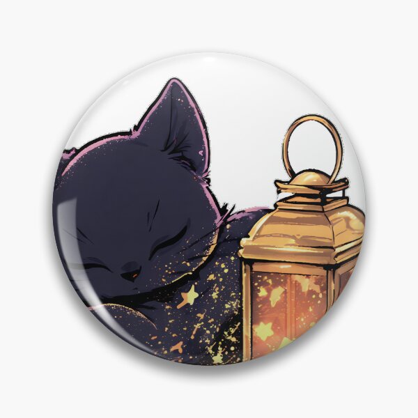 Item preview, Black Cat Celestial Lantern designed and sold by pumsquare.
