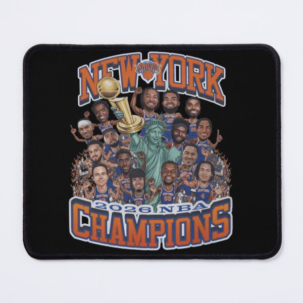 Item preview, New York Knicks NBA Finals 2026 Champions Caricature designed and sold by Soceitiz.