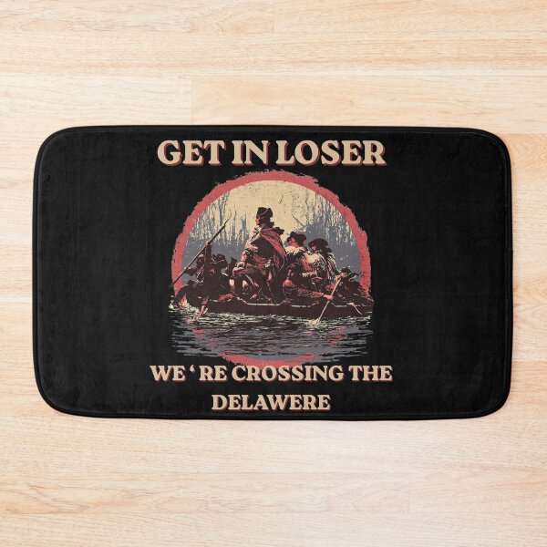 Item preview, Get In Loser We're Crossing The Delaware Funny George Washington Patriotic Retro T-Shirt designed and sold by FizjoHed.