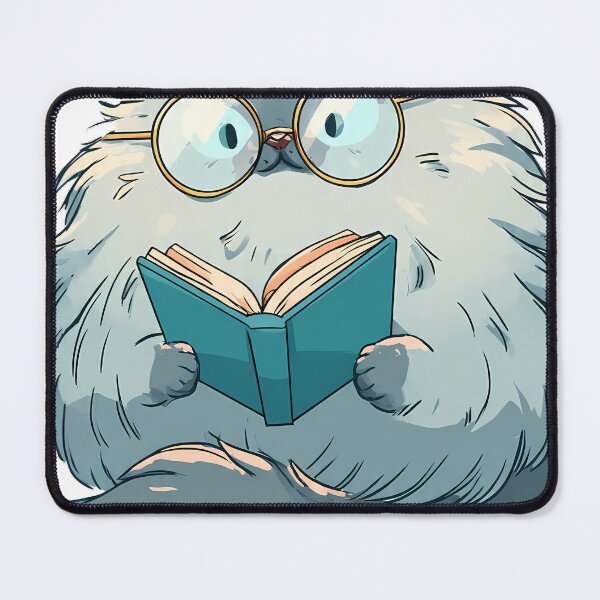 Item preview, Ragdoll Cat Bookworm designed and sold by pumsquare.