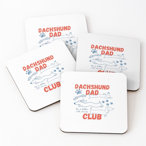 Item preview, Dachshund Dad Club Funny Dog Lover Gift designed and sold by HBDStudio.