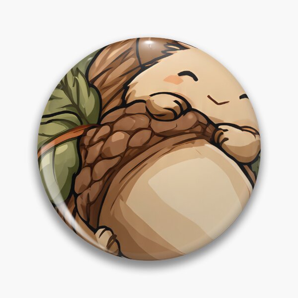 Item preview, Hedgehog Acorn Backpack designed and sold by pumsquare.