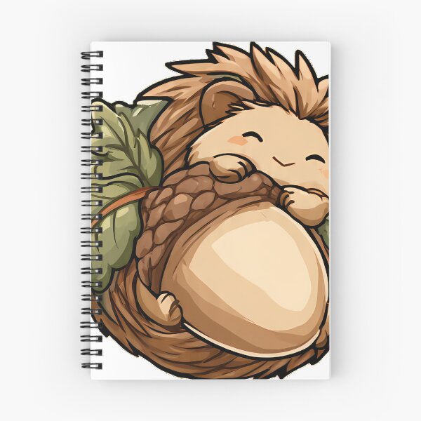 Item preview, Hedgehog Acorn Backpack designed and sold by pumsquare.