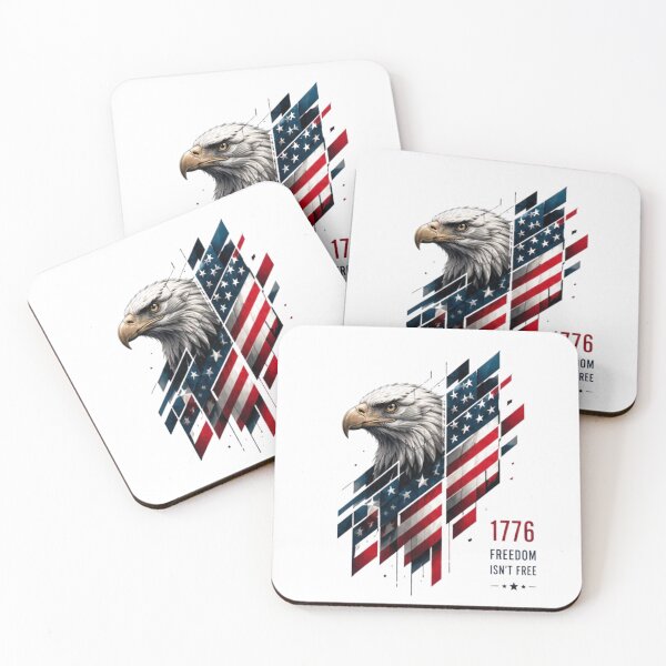 Item preview, 1776 Freedom Isn’t Free Eagle designed and sold by novaduman.