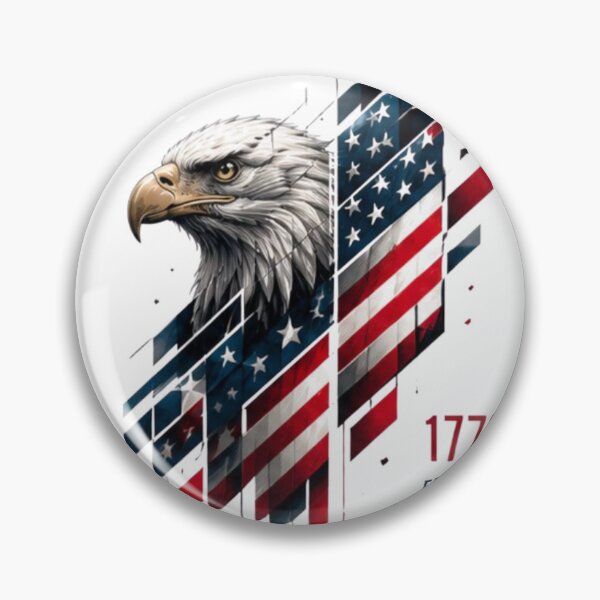 Item preview, 1776 Freedom Isn’t Free Eagle designed and sold by novaduman.