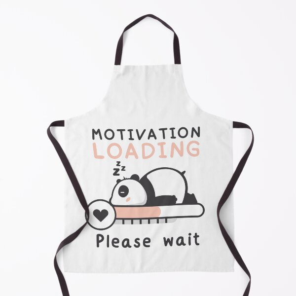 Item preview, Panda Panda Bear Loading Bar Motivation Please Wait designed and sold by AlameaDesign.
