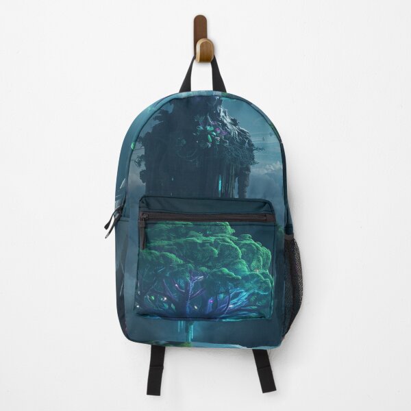 Item preview, Floating Reef Forest Alien Sky Fantasy Landscape designed and sold by Luminous Wilds.