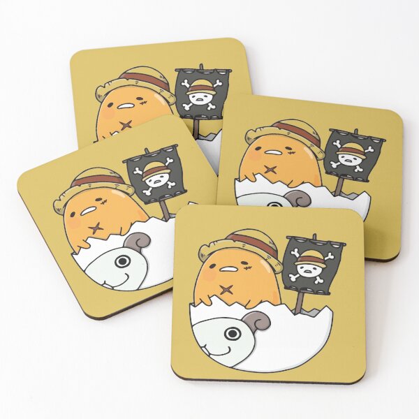 Item preview, King of the Lazy Sea — Gudetama Luffy designed and sold by TheStickLab.