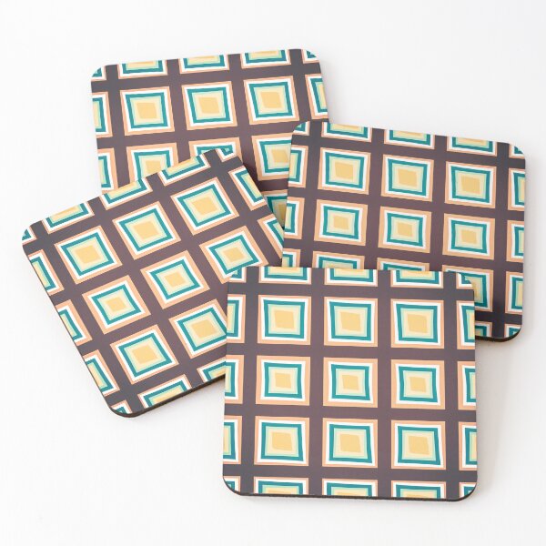 Item preview, Retro Harmony Squares designed and sold by ArtByBoya.