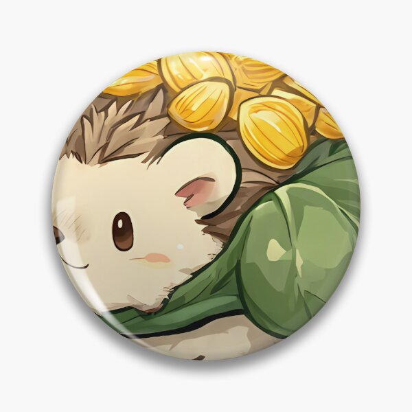 Item preview, Hedgehog Sunflower Leaf Satchel designed and sold by pumsquare.