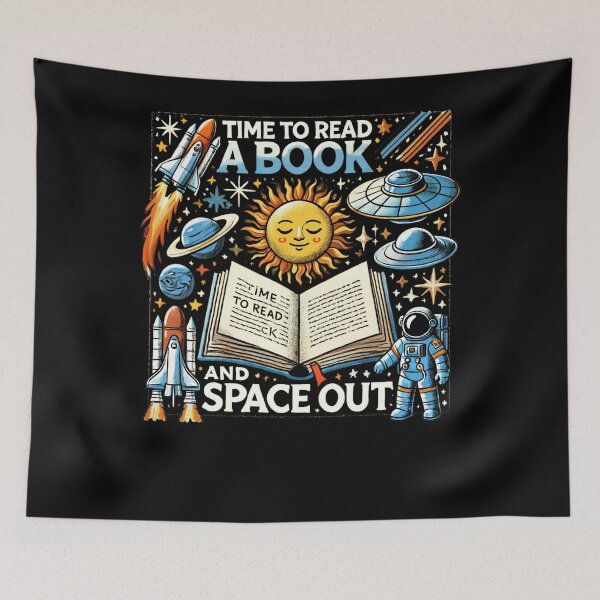 Item preview, Read A Book And Space Out designed and sold by SiarheiYur.