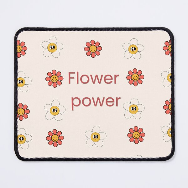 Item preview, Flower Power Retro Smiley Daisy | Groovy 70s Aesthetic Sticker designed and sold by Krishnacre8.