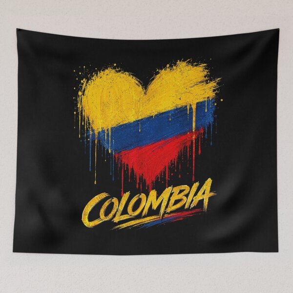 Item preview, Colombia National Flag Proud Colombian designed and sold by elongatedjazz.