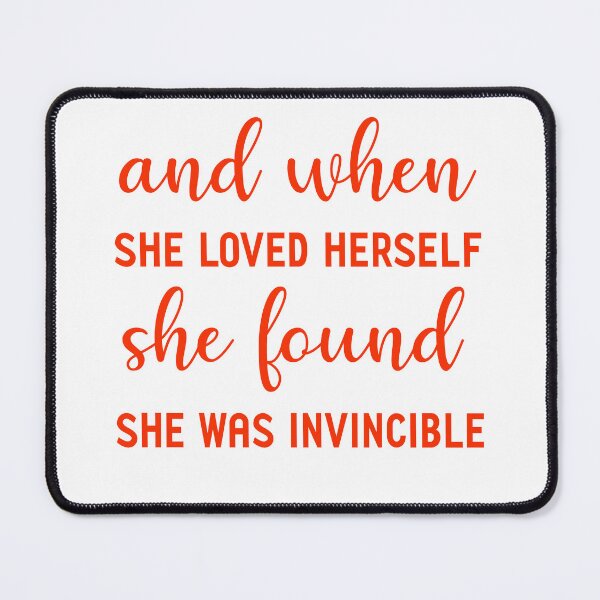 Item preview, And When She Loved Herself She Found She Was Invincible designed and sold by teeperfect.