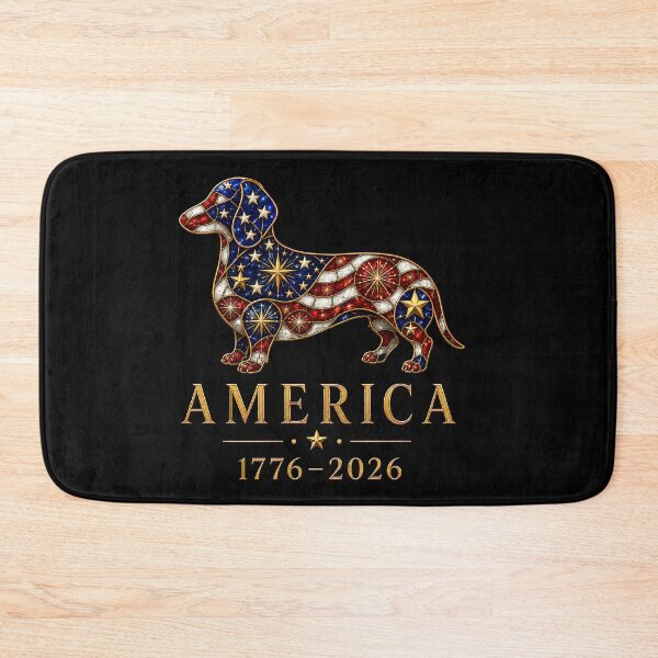 Item preview, Dachshund America’s 250th , Patriotic Wiener Dog Tee, USA Fireworks Puppy Gift for Dog Lovers  designed and sold by THREE LITTLE BEANS.