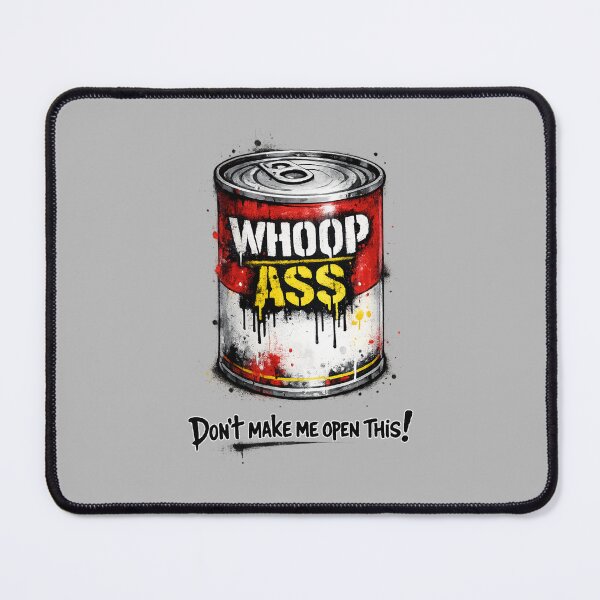 Item preview, Can of Whoop Ass designed and sold by Hello Bee Bee.
