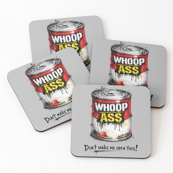 Item preview, Can of Whoop Ass designed and sold by Hello Bee Bee.