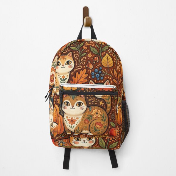 Item preview, Cute Fall Pumpkin Cats designed and sold by Iampoji.