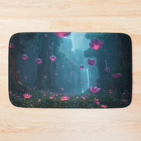 Item preview, Quantum Petal Rainforest Fantasy Alien Landscape designed and sold by Luminous Wilds.