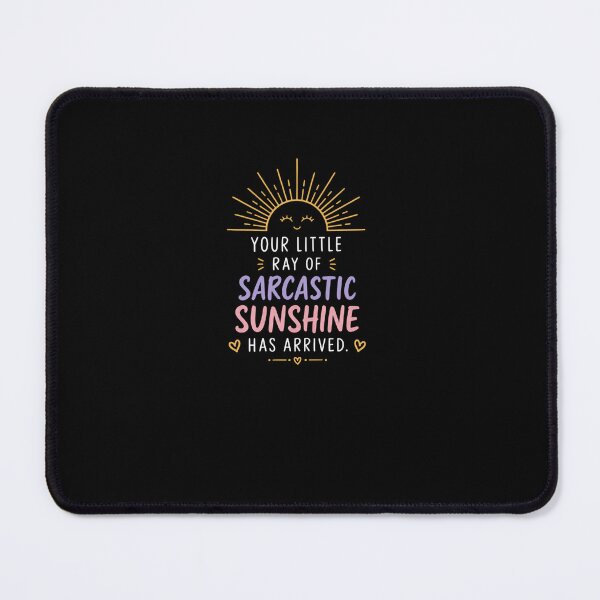 Item preview, Your Little Ray Of Sarcastic Sunshine Has Arrived. New Baby Parent Humor Expecting Gift designed and sold by RetroMini2026.