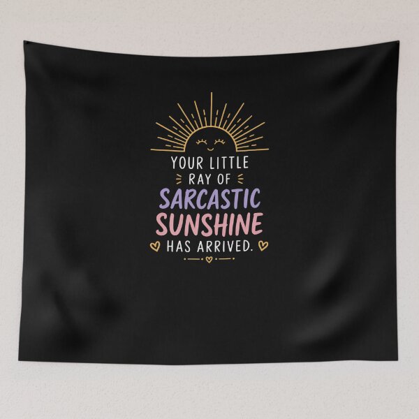 Item preview, Your Little Ray Of Sarcastic Sunshine Has Arrived. New Baby Parent Humor Expecting Gift designed and sold by RetroMini2026.