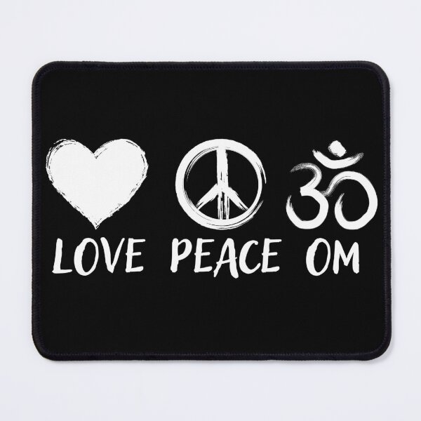 Item preview, Love Peace Om - Spiritual Symbol Design designed and sold by AlameaDesign.