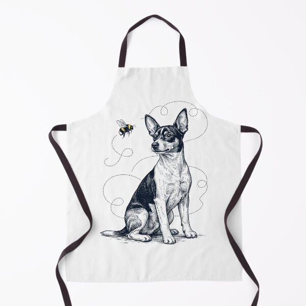 Item preview, Toy Fox Terrier Bumble Bee Honeybee Dog Lover designed and sold by Kimberley King Art King Art.