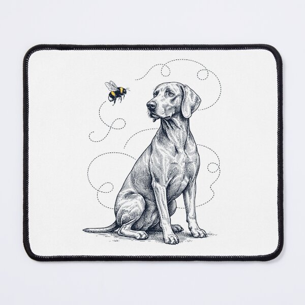 Item preview, Vizsla Bumble Bee Honeybee Dog Lover designed and sold by Kimberley King Art  King Art.