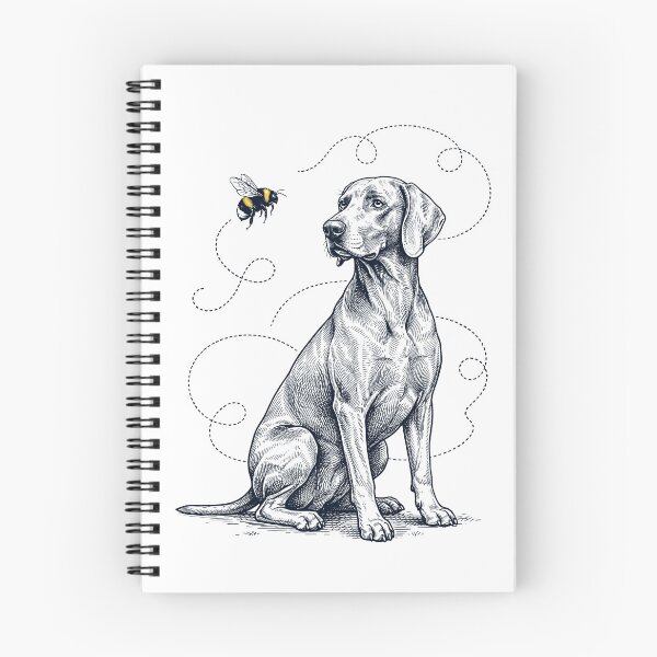 Item preview, Vizsla Bumble Bee Honeybee Dog Lover designed and sold by Kimberley King Art  King Art.