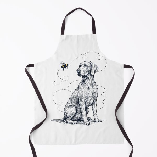 Item preview, Vizsla Bumble Bee Honeybee Dog Lover designed and sold by Kimberley King Art King Art.