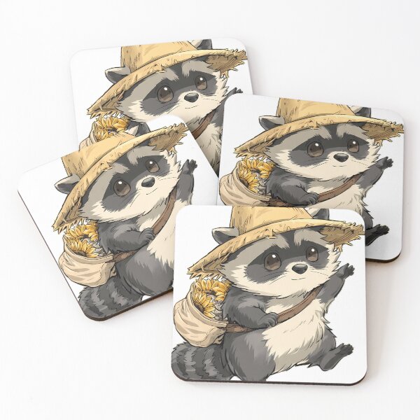 Item preview, Raccoon Gardener Satchel designed and sold by pumsquare.