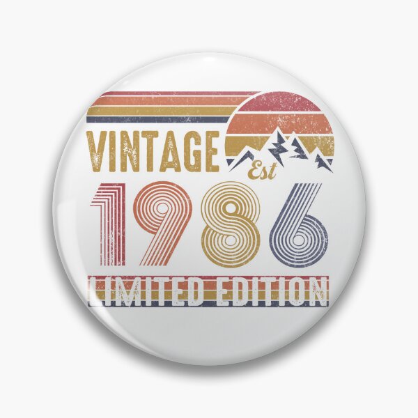 Item preview, 1986 Birthday Vintage 40th Bday Milestone designed and sold by FernaRoje.
