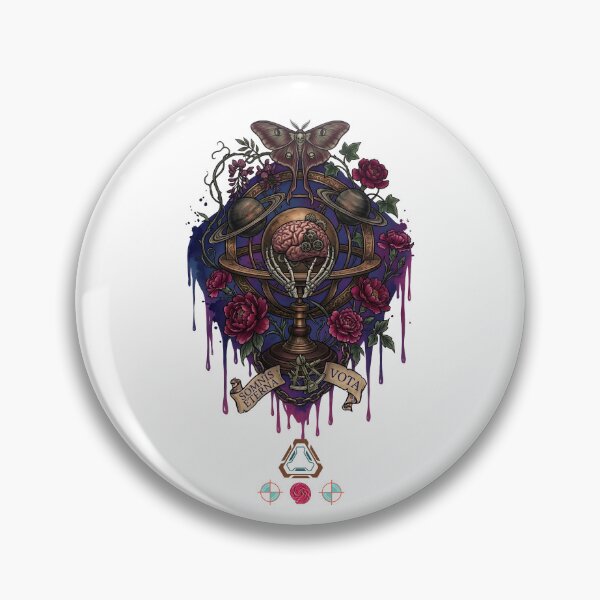 Item preview, Somnis Eterna Vota – Gothic Cosmic Brain Illustration designed and sold by m-yoga-store.