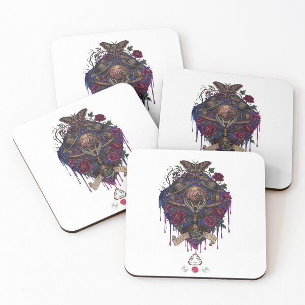 Item preview, Somnis Eterna Vota – Gothic Cosmic Brain Illustration designed and sold by m-yoga-store.