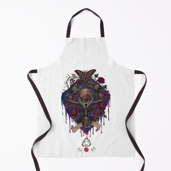 Item preview, Somnis Eterna Vota – Gothic Cosmic Brain Illustration designed and sold by m-yoga-store.