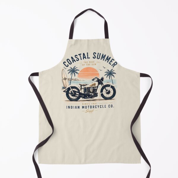 Item preview, Indian Sport Scout 1934 Coastal Summer Vintage Motorcycle designed and sold by EdGraphy.
