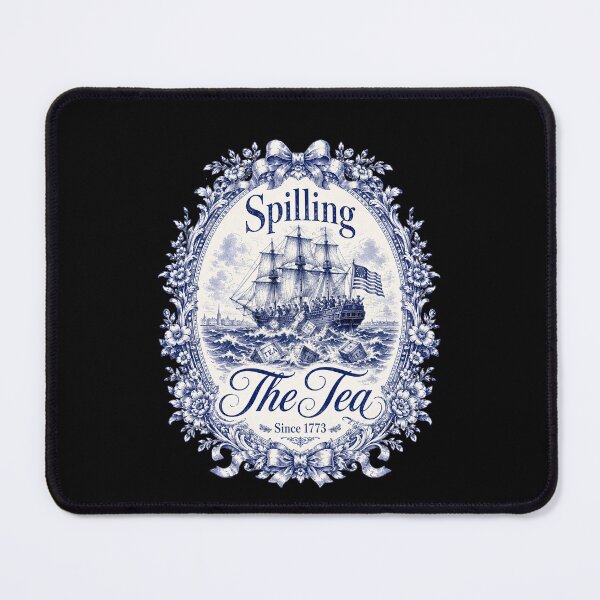 Item preview, Funny Spilling The Tea Since 1773 Shirt, 4th Of July Tee, Preppy Patriotic USA Shirt, 4th of July Party TShirt, Womens July 4th designed and sold by THREE LITTLE BEANS.