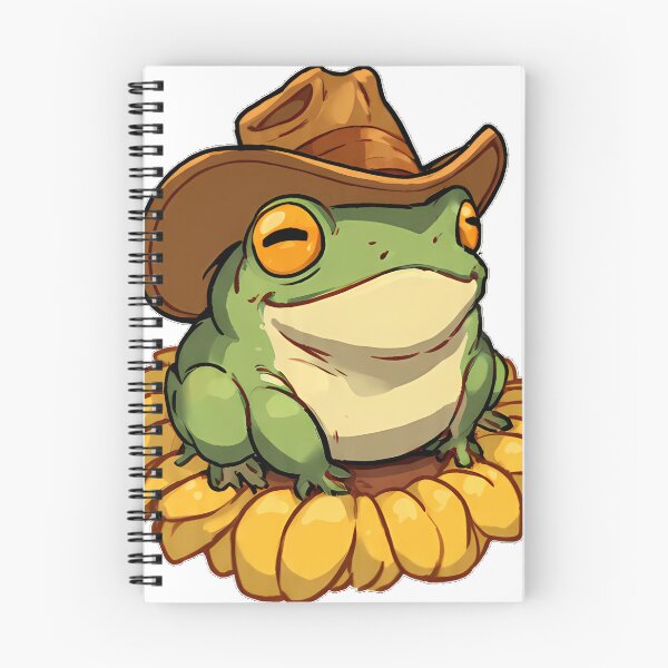 Item preview, Howdy Cowboy Frog Sunflower designed and sold by pumsquare.