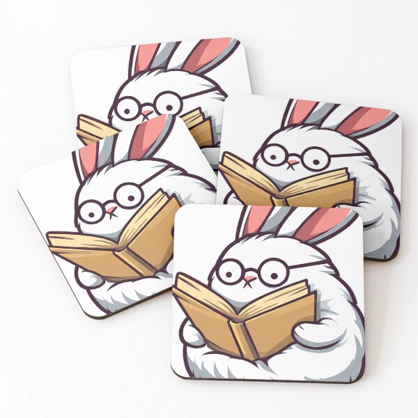 Item preview, BookTok Bunny Glasses designed and sold by pumsquare.