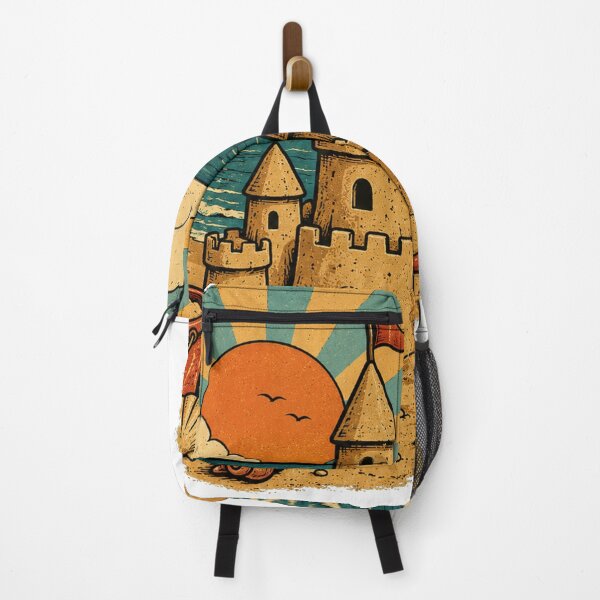 Item preview, Retro Sandcastle Beach Sunset designed and sold by MySthore.