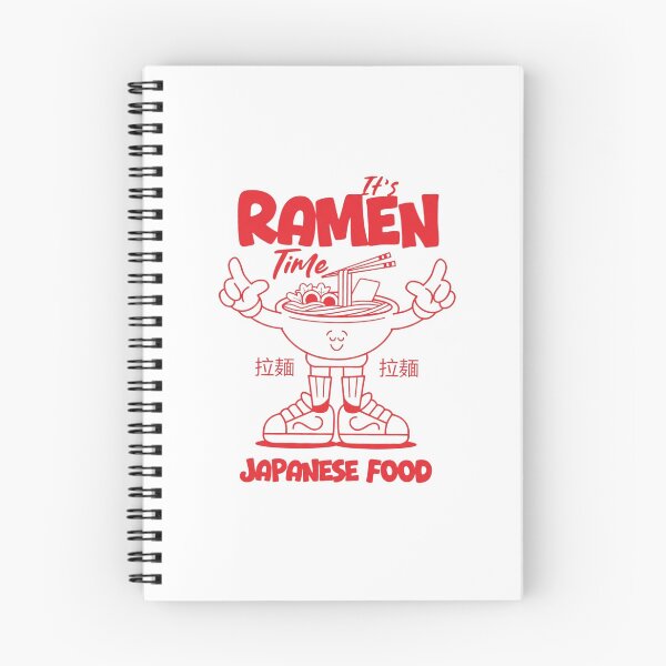 Item preview, It's Ramen Time Japanese Food Retro Mascot designed and sold by HBDStudio.